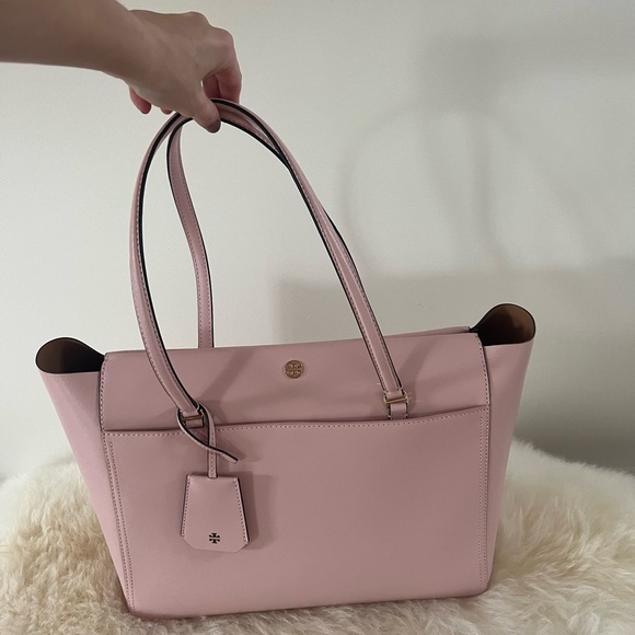 Tory Burch Handbags - Tory Burch Light Pink Tote Bag